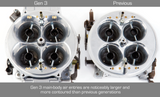 Holley® #0-80903RD Gen 3 Ultra Dominator Carburetor (1050 CFM - 4500 - Mechanical Secondaries - Shiny - Gasoline)