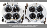 Holley® #0-80902BK Gen 3 Ultra Dominator Carburetor (1050 CFM - 4500 - Mechanical Secondaries - Shiny - Gasoline)