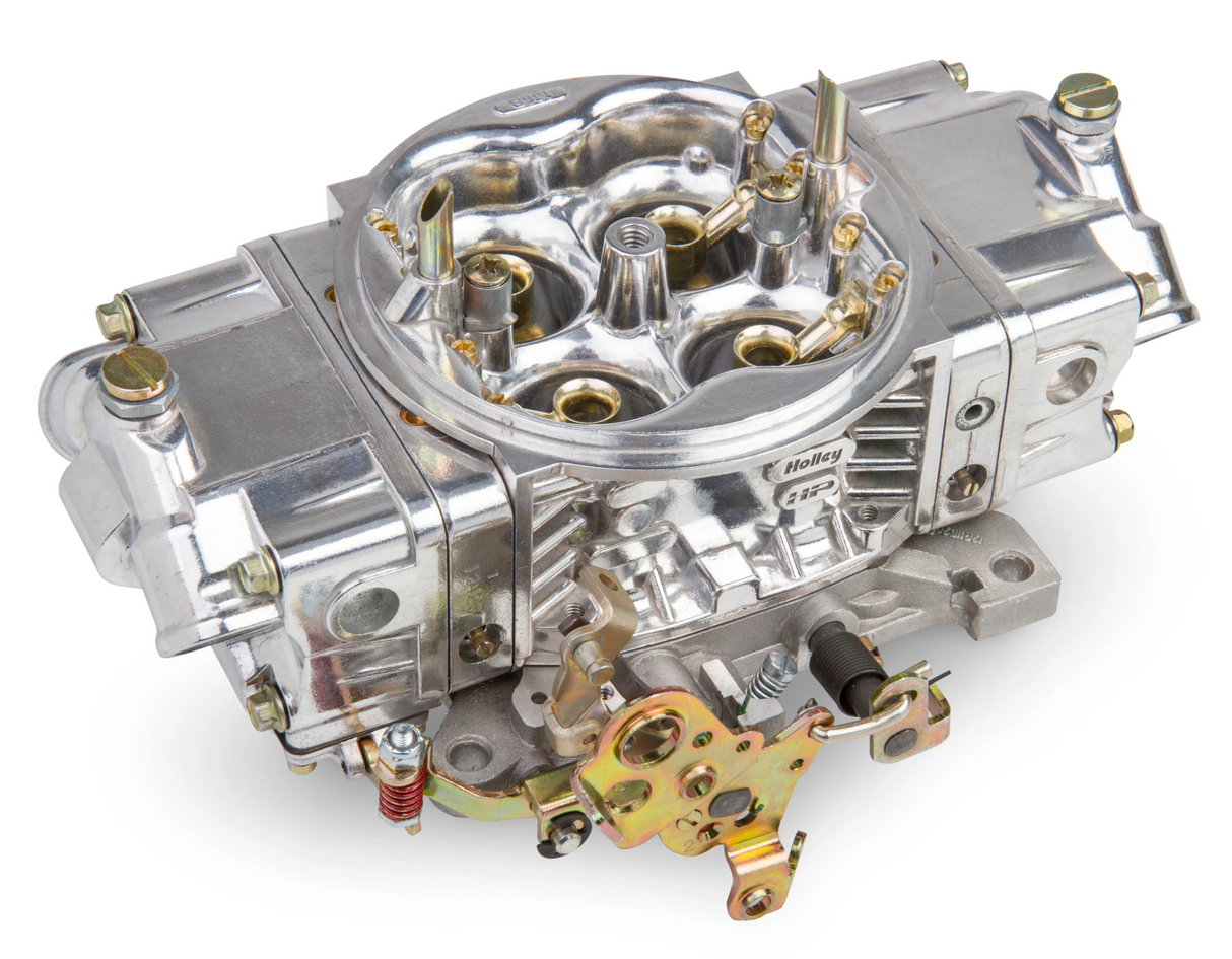 Holley® #0-82951SA Aluminum Street HP Carburetor (950 CFM - 4150 - Mechanical Secondaries - Shiny - Gasoline)