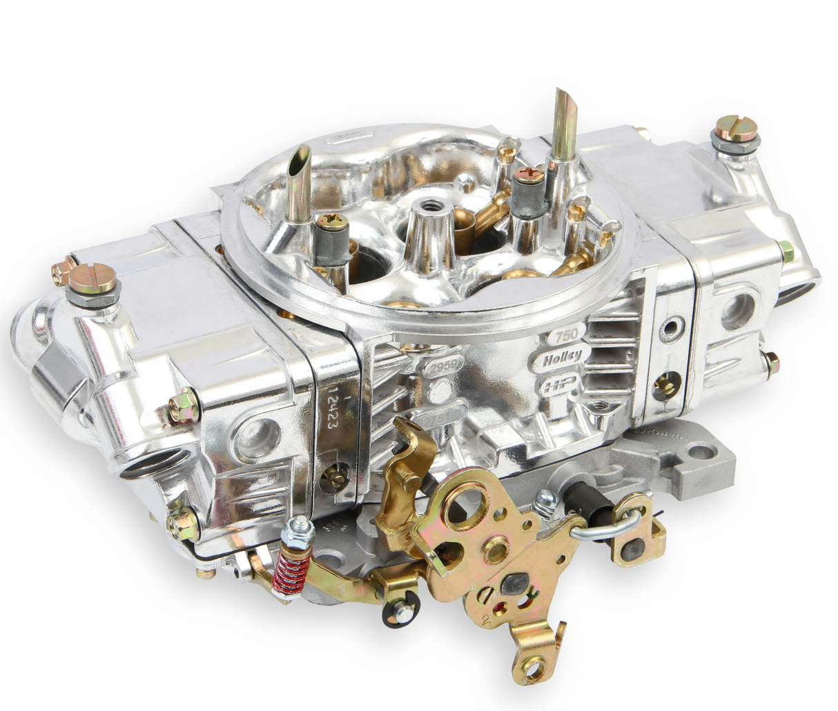 Holley® #0-82951SA Aluminum Street HP Carburetor (950 CFM - 4150 - Mechanical Secondaries - Shiny - Gasoline)