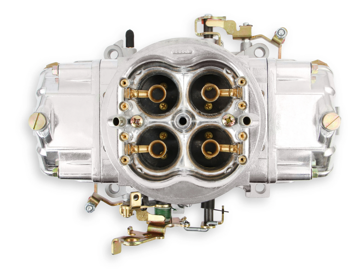 Holley® #0-82951SA Aluminum Street HP Carburetor (950 CFM - 4150 - Mechanical Secondaries - Shiny - Gasoline)