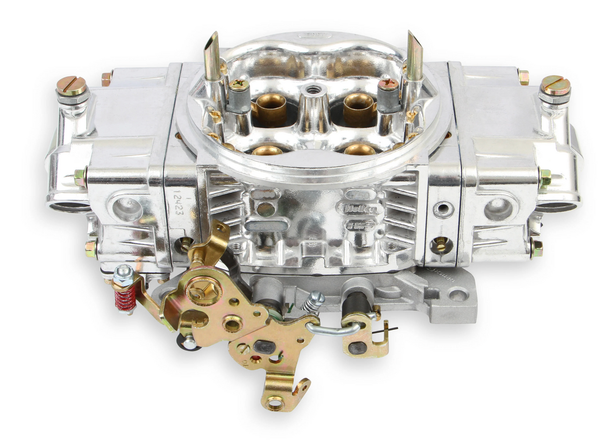 Holley® #0-82951SA Aluminum Street HP Carburetor (950 CFM - 4150 - Mechanical Secondaries - Shiny - Gasoline)