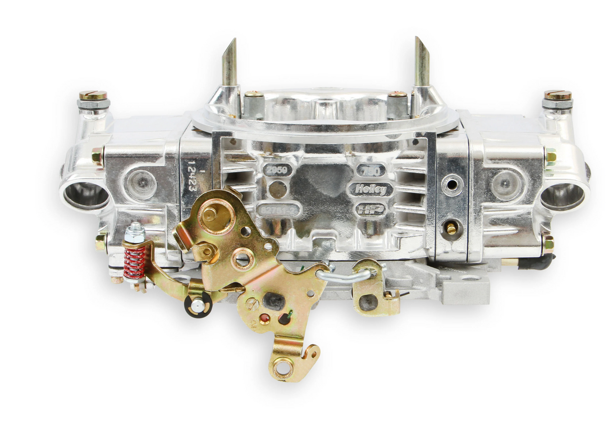 Holley® #0-82951SA Aluminum Street HP Carburetor (950 CFM - 4150 - Mechanical Secondaries - Shiny - Gasoline)