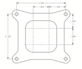 Holley® #0-90670 Off-Road Truck Avenger Carburetor (670 CFM - 4150 - Vacuum Secondaries - Gold Dichromate - Gasoline)