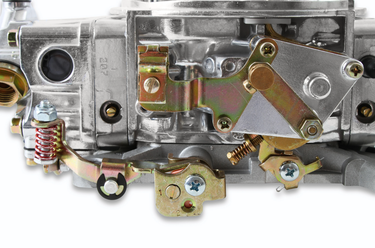 Holley® #0-4776S Double Pumper 4-Barrell Carburetor (600 CFM - 4150 - Mechanical Secondaries - Shiny - Gasoline)