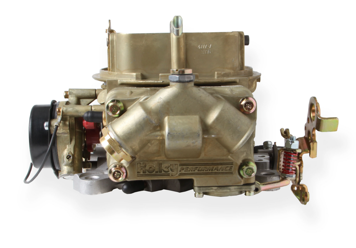 Holley® #0-4779CE Classic Double Pumper 4-Barrell Carburetor (750 CFM - 4150 - Mechanical Secondaries - Gold Dichromate - Gasoline)
