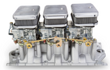 Holley® #300-522SA Tri-Power 3x2 SBC Intake and Carburetor Kit (350 CFM - 2300 - Shiny - Gasoline)