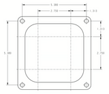 Holley® #0-80908HB Gen 3 Ultra Dominator 4-Barrell Carburetor (1250 CFM - 4500 - Mechanical Secondaries - Hard Core Gray - Gasoline)