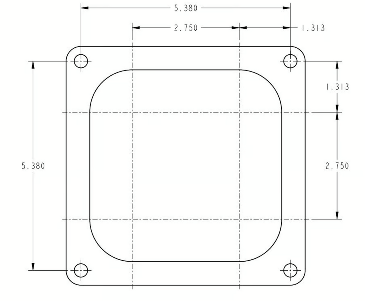 Holley® #0-80532-1 Dominator 4-Barrell Carburetor (1250 CFM - 4500 - Mechanical Secondaries - Gold Dichromate - Gasoline)