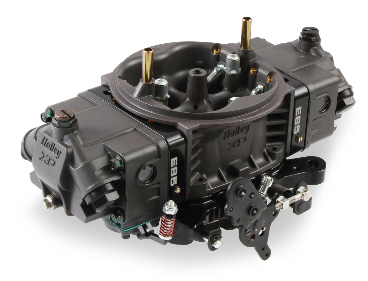 Holley® #0-80845HBX Ultra XP 4-Barrell Carburetor (950 CFM - 4150 - Mechanical Secondaries - Hard Core Gray - E85)
