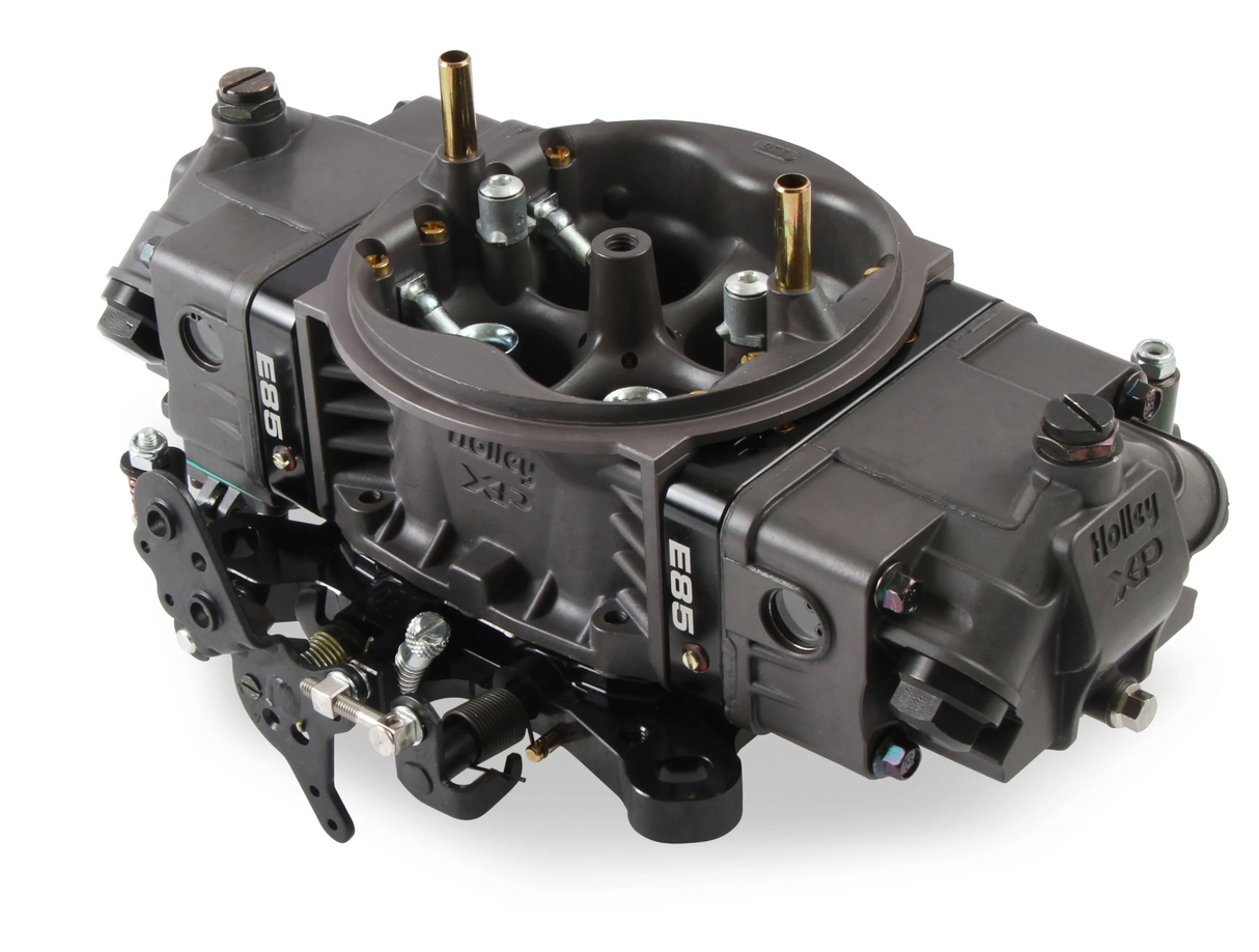 Holley® #0-80845HBX Ultra XP 4-Barrell Carburetor (950 CFM - 4150 - Mechanical Secondaries - Hard Core Gray - E85)