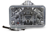 Holley® #0-80804HBX Ultra XP 4-Barrell Carburetor (850 CFM - 4150 - Mechanical Secondaries - Hard Core Gray - Gasoline)
