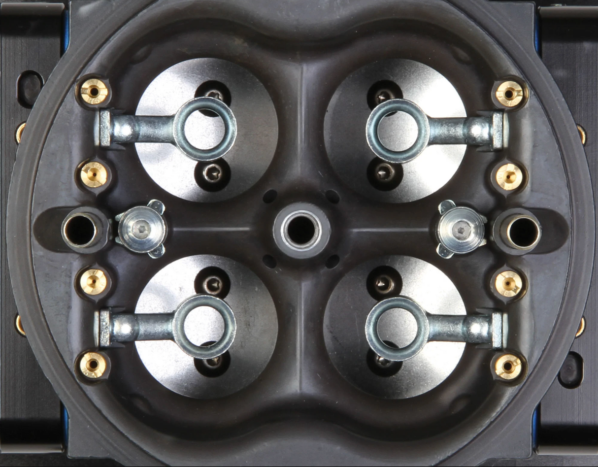 Holley® #0-80804HBX Ultra XP 4-Barrell Carburetor (850 CFM - 4150 - Mechanical Secondaries - Hard Core Gray - Gasoline)