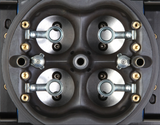 Holley® #0-80804HBX Ultra XP 4-Barrell Carburetor (850 CFM - 4150 - Mechanical Secondaries - Hard Core Gray - Gasoline)