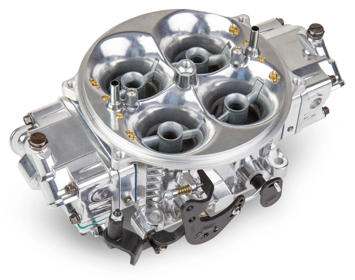 Holley® #0-80690 Dominator SP 4-Barrell Carburetor (1150 CFM - 4500 - Mechanical Secondaries - Shiny - Gasoline)