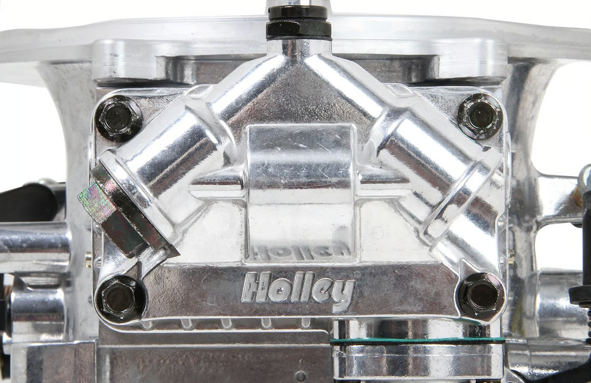 Holley® #0-80690 Dominator SP 4-Barrell Carburetor (1150 CFM - 4500 - Mechanical Secondaries - Shiny - Gasoline)