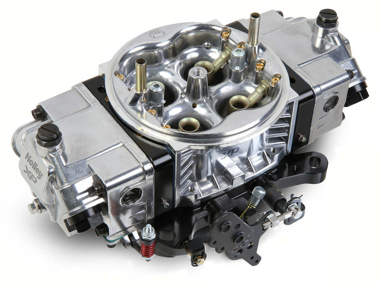 Holley® #0-80805BKX Ultra XP Carburetor (950 CFM - 4150 - Mechanical Secondaries - Shiny - Gasoline)