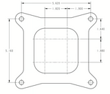 Holley® #0-80803HBX Ultra XP Carburetor (750 CFM - 4150 - Mechanical Secondaries - Hard Core Gray - Gasoline)