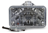 Holley® #0-80804BKX Ultra XP Carburetor (850 CFM - 4150 - Mechanical Secondaries - Shiny - Gasoline)