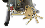Holley® #0-4144-1 Factory Muscle Car Replacement 2-Barrell Carburetor (350 CFM - 2300 - Gold Dichromate - Gasoline)