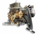 Holley® #0-4144-1 Factory Muscle Car Replacement 2-Barrell Carburetor (350 CFM - 2300 - Gold Dichromate - Gasoline)