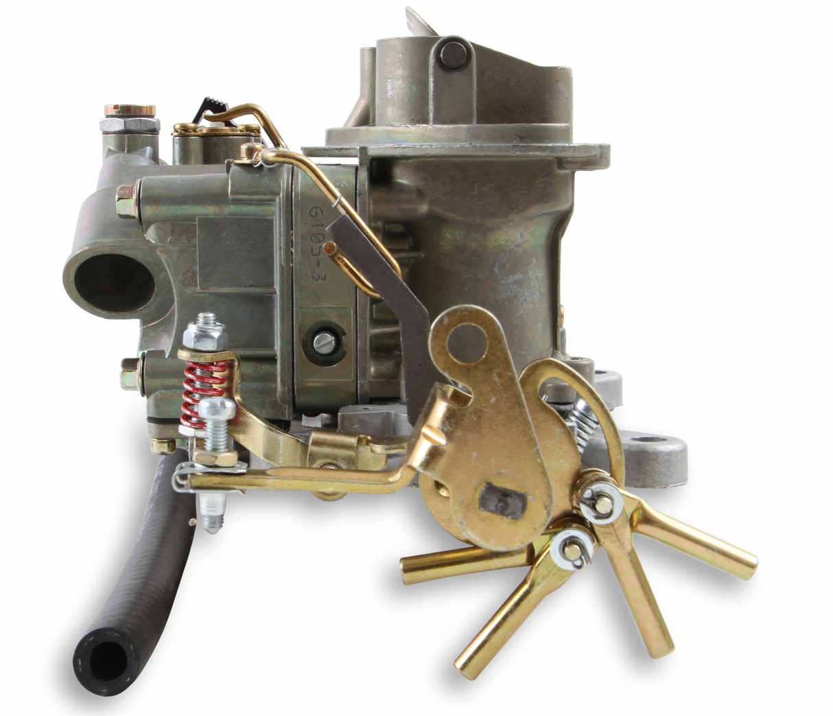 Holley® #0-4144-1 Factory Muscle Car Replacement 2-Barrell Carburetor (350 CFM - 2300 - Gold Dichromate - Gasoline)
