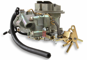 Holley® #0-4144-1 Factory Muscle Car Replacement 2-Barrell Carburetor (350 CFM - 2300 - Gold Dichromate - Gasoline)