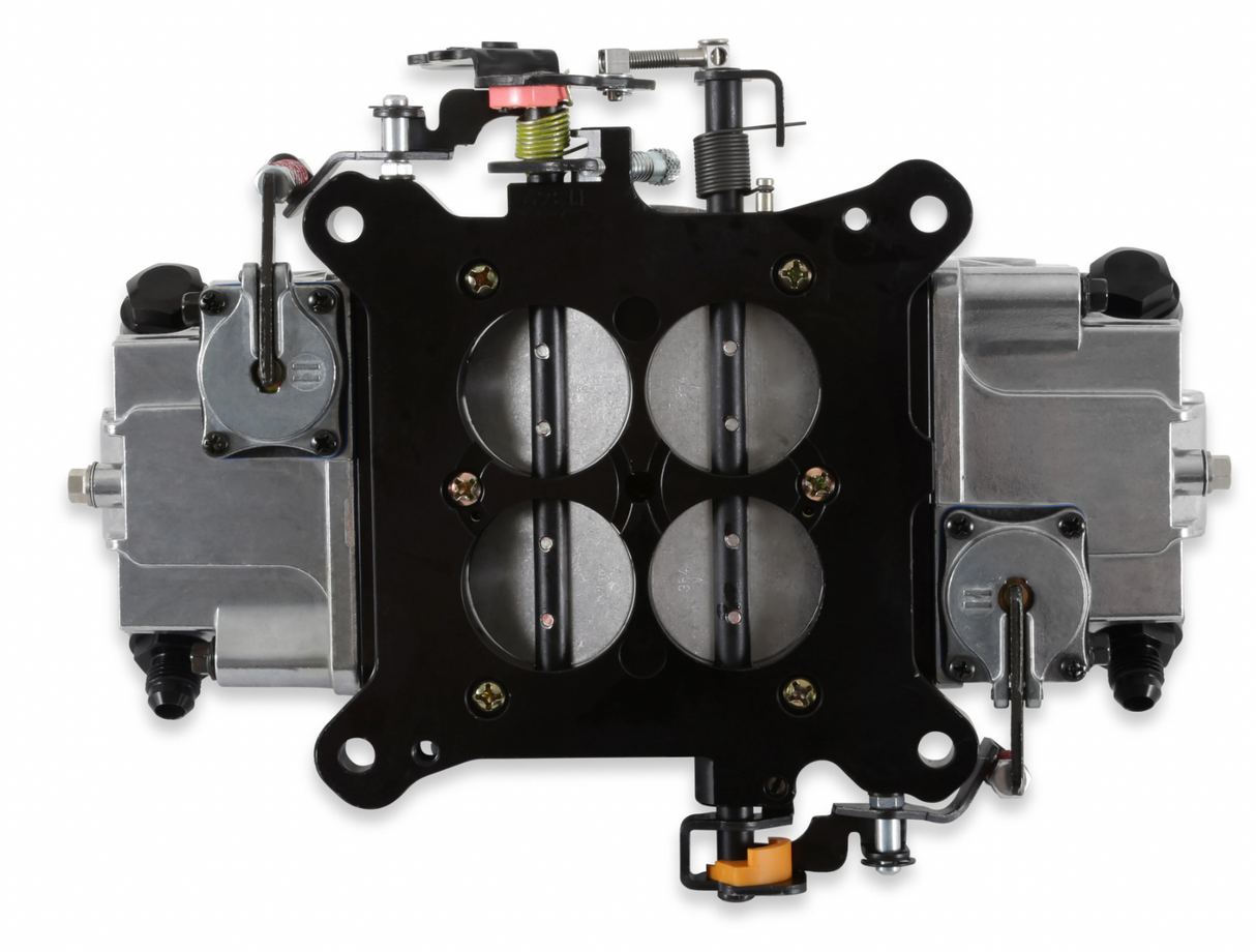 Holley® #0-80576SA Supercharger XP 4-Barrell Carburetor - Draw-Thru (750 CFM - 4150 - Mechanical Secondaries - Shiny - Gasoline)