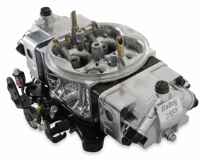Holley® #0-80576SA Supercharger XP 4-Barrell Carburetor - Draw-Thru (750 CFM - 4150 - Mechanical Secondaries - Shiny - Gasoline)