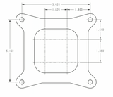 Holley® #0-80803RDX Ultra XP Carburetor (750 CFM - 4150 - Mechanical Secondaries - Shiny - Gasoline)