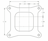 Holley® #0-80812BKX Aluminum Ultra XP Circle Track Carburetor (650 CFM - 4150 - Mechanical Secondaries - Shiny - Gasoline)