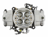Holley® #0-80575SA Supercharger XP Carburetor - Draw-Thru (600 CFM - 4150 - Mechanical Secondaries - Shiny - Gasoline)