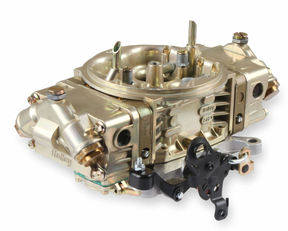 Holley® #0-80509-2 Classic HP Carburetor - Aluminum (830 CFM - 4150 - Mechanical Secondaries - Gold Dichromate - Gasoline)