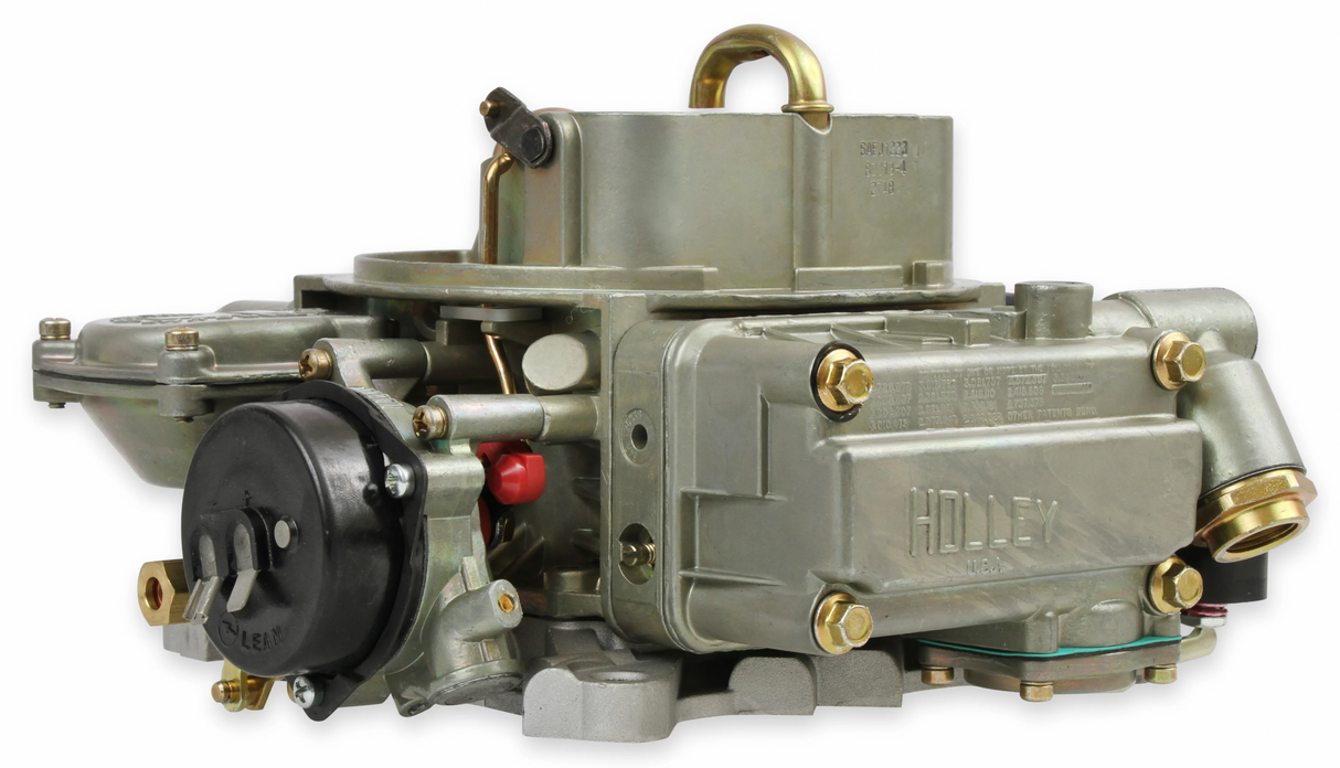 Holley® #0-80319-2 Marine Carburetor (600 CFM - 4160 - Vacuum Secondaries - Gold Dichromate - Gasoline)