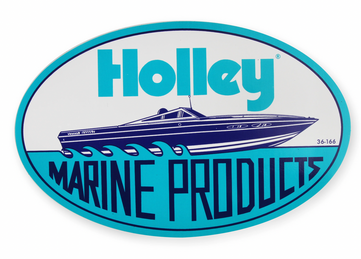Holley® #0-80319-2 Marine Carburetor (600 CFM - 4160 - Vacuum Secondaries - Gold Dichromate - Gasoline)