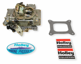 Holley® #0-80319-2 Marine Carburetor (600 CFM - 4160 - Vacuum Secondaries - Gold Dichromate - Gasoline)