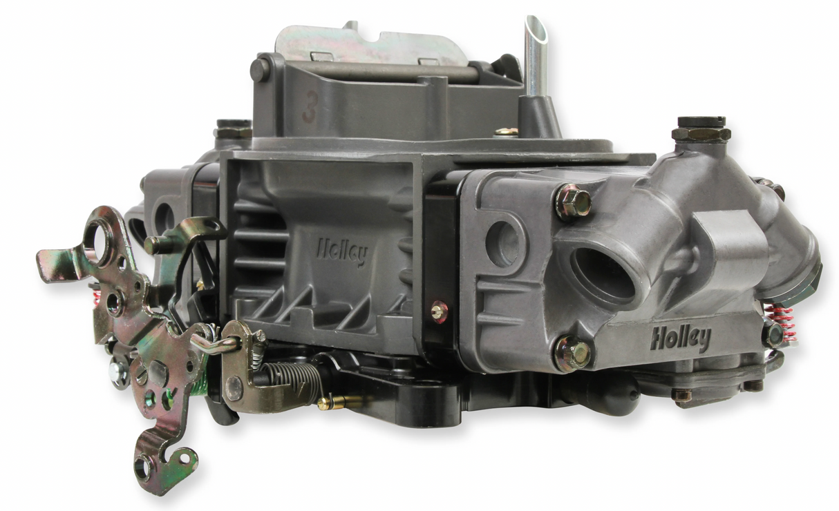 Holley® #0-76850HB Ultra Double Pumper Carburetor (850 CFM - 4150 - Mechanical Secondaries - Hard Core Gray - Gasoline)