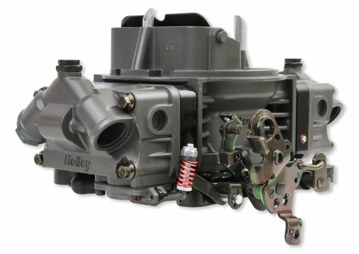 Holley® #0-76850HB Ultra Double Pumper Carburetor (850 CFM - 4150 - Mechanical Secondaries - Hard Core Gray - Gasoline)