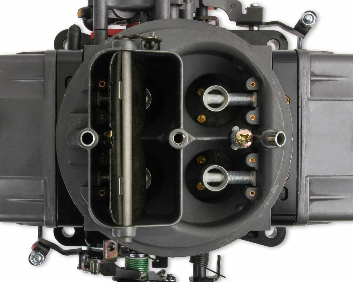Holley® #0-76850HB Ultra Double Pumper Carburetor (850 CFM - 4150 - Mechanical Secondaries - Hard Core Gray - Gasoline)
