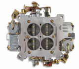 Holley® #0-80573S Supercharger Double Pumper Carburetor - Draw-Thru (750 CFM - 4150 - Mechanical Secondaries - Shiny - Gasoline)