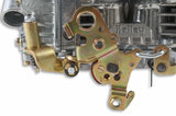 Holley® #0-80573S Supercharger Double Pumper Carburetor - Draw-Thru (750 CFM - 4150 - Mechanical Secondaries - Shiny - Gasoline)