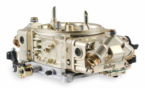 Holley® # 0-80541-2  Classic HP Carburetor (650 CFM - 4150 - Mechanical Secondaries - Gold Dichromate - Gasoline)