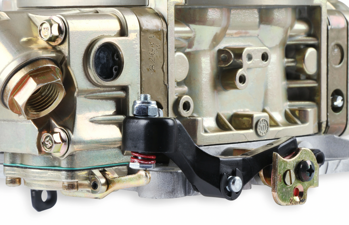Holley® # 0-80541-2  Classic HP Carburetor (650 CFM - 4150 - Mechanical Secondaries - Gold Dichromate - Gasoline)