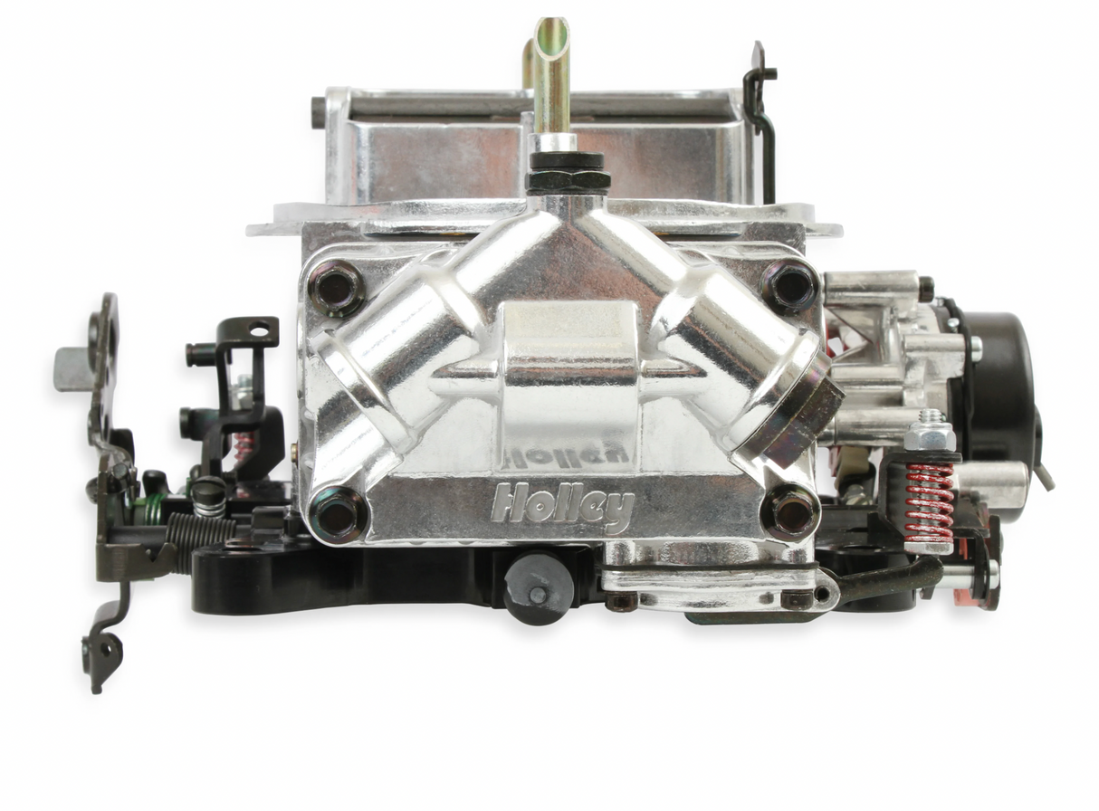 Holley® #0-76750BK Ultra Double Pumper Carburetor (750 CFM - 4150 - Mechanical Secondaries - Shiny - Gasoline)