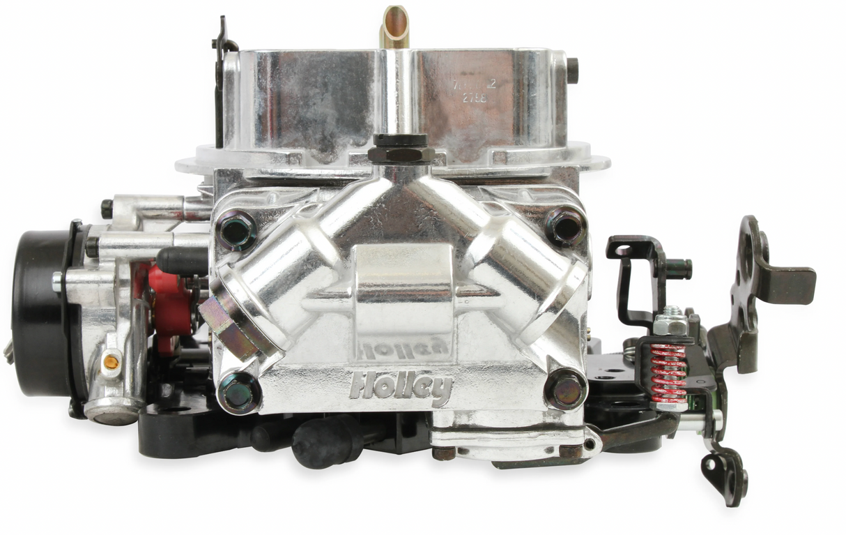 Holley® #0-76750BK Ultra Double Pumper Carburetor (750 CFM - 4150 - Mechanical Secondaries - Shiny - Gasoline)