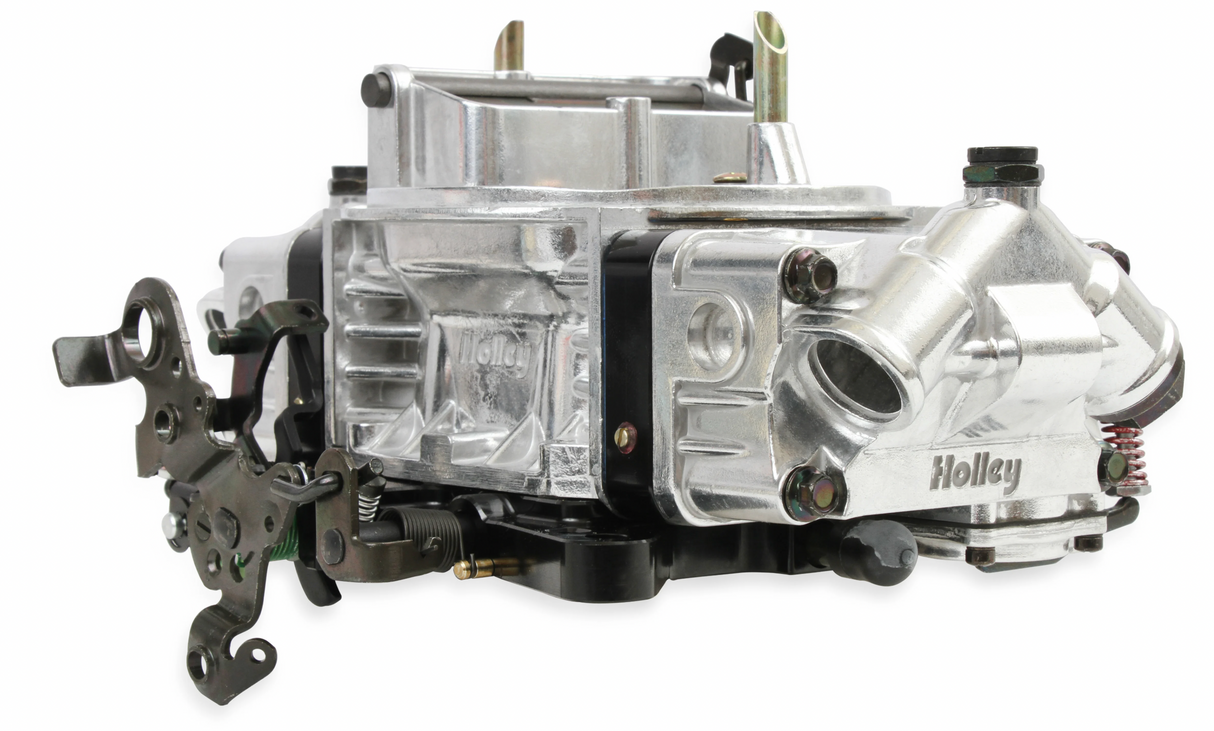 Holley® #0-76750BK Ultra Double Pumper Carburetor (750 CFM - 4150 - Mechanical Secondaries - Shiny - Gasoline)