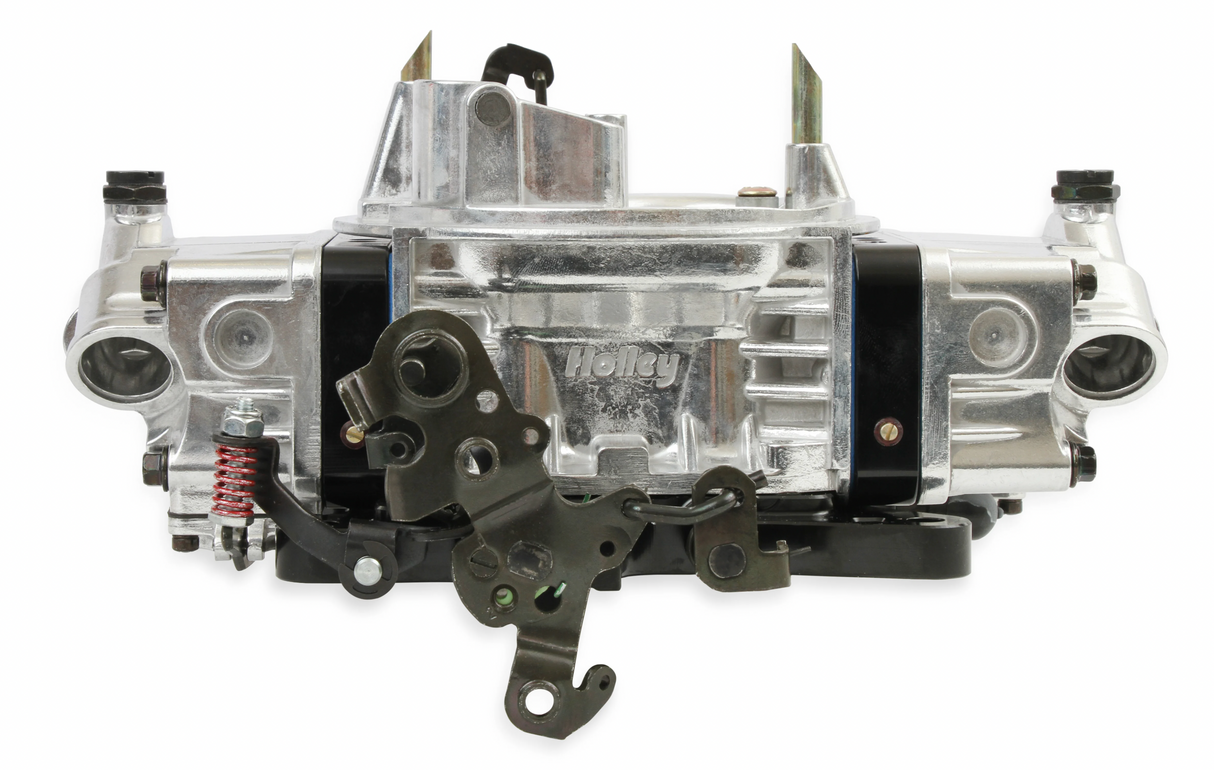Holley® #0-76750BK Ultra Double Pumper Carburetor (750 CFM - 4150 - Mechanical Secondaries - Shiny - Gasoline)