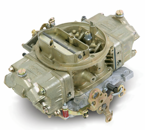 Holley® #0-4781C Double Pumper Carburetor (850 CFM - 4150 - Mechanical Secondaries - Gold Dichromate - Gasoline)