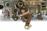Holley® #0-4781C Double Pumper Carburetor (850 CFM - 4150 - Mechanical Secondaries - Gold Dichromate - Gasoline)