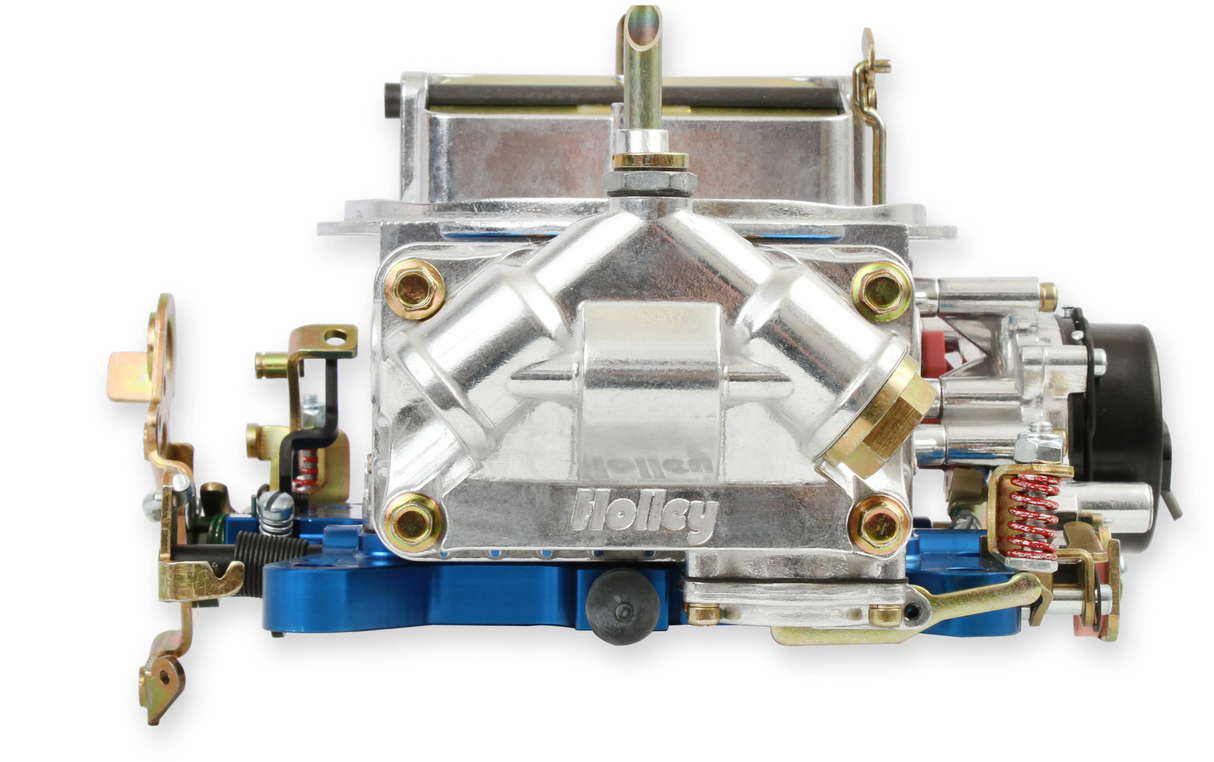Holley® #0-76750BL Ultra Double Pumper Carburetor (750 CFM - 4150 - Mechanical Secondaries - Shiny - Gasoline)